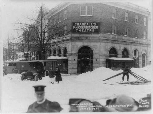 Foto: Crandall's Knickerbocker Theatre Katastrophe, Washington, DC 1922 - Bild 1 von 1