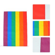 Rainbow Cape Parades Costume Homosexual Rainbow Cape Pride Flag Parades