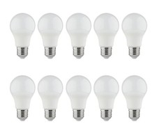 Diall Edison screw cap E27 7.2W 806lm A60 Warm white LED Light bulb, Pack of 10