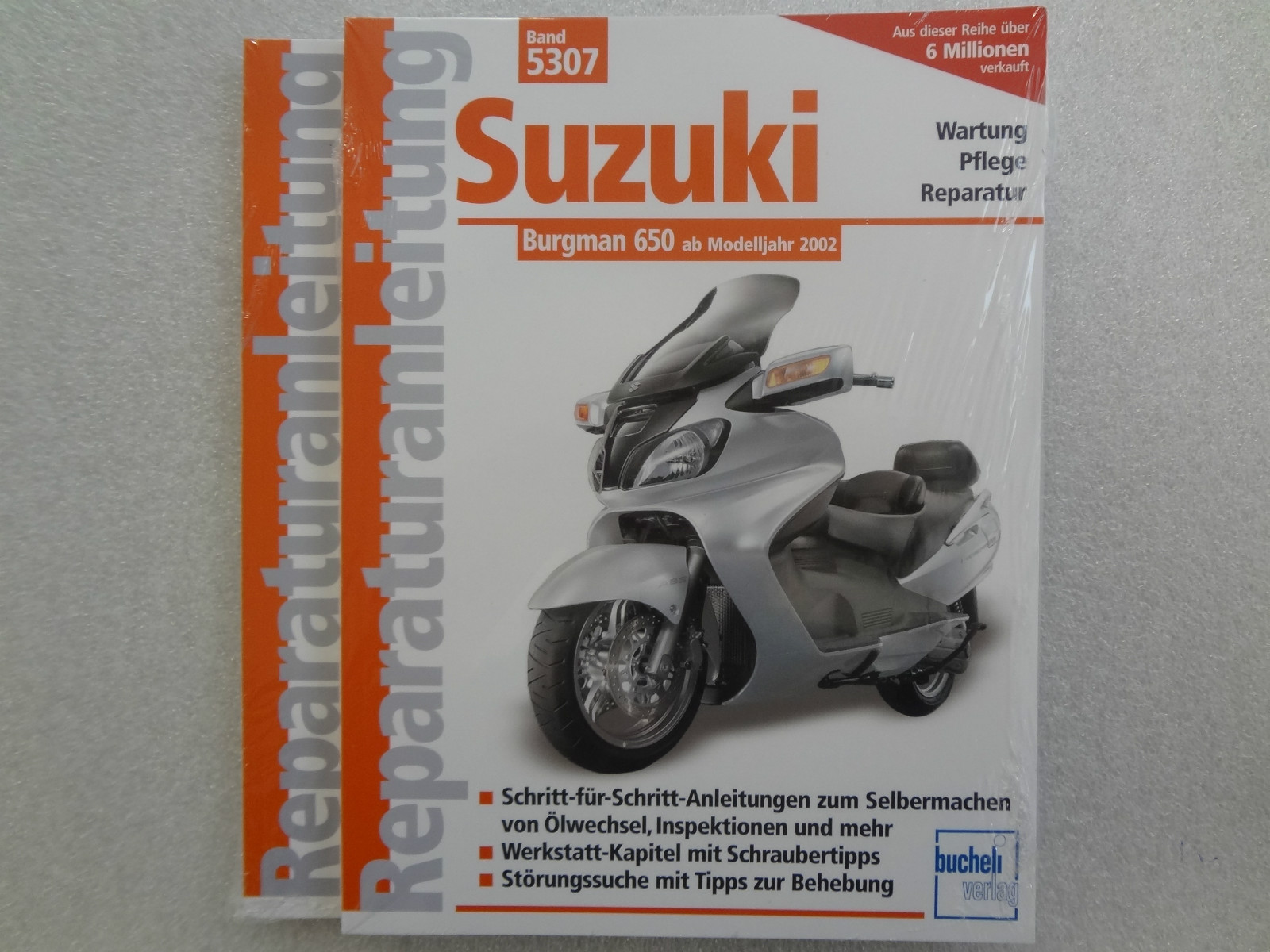 Thumbnail - Reparaturanleitung, Suzuki An 650 Burgman, Typ Bu, Ab 2002 (k3-l5),