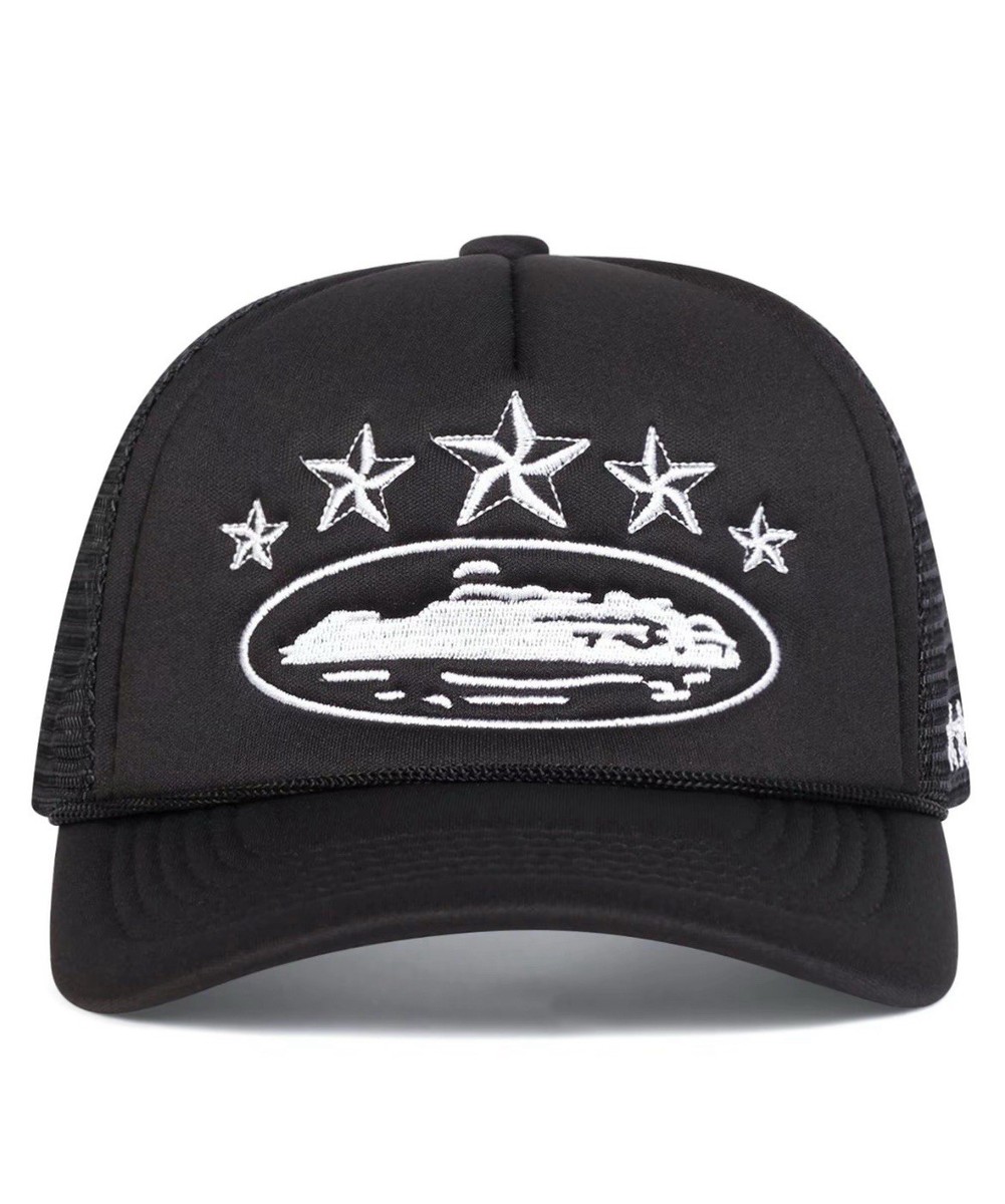 帽子 Corteiz Alcatraz Mesh Trucker Cap SKY Corteiz Alcatraz Trucker Hat Black/Royal | Huge upto 30% Off