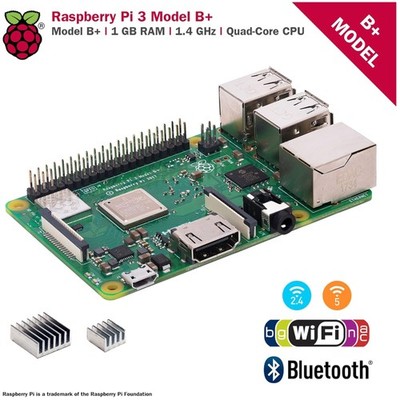 Complete Raspberry Pi 3 B+ Bundle with Power Supply