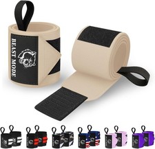 Heavy duty wrist wraps for weightlifting