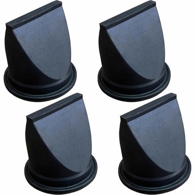 Pack of 4 For Dometic 385310076 Black 1-1/2'' Duckbill Valve Kit