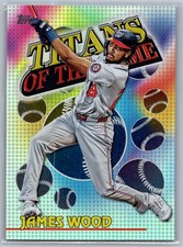 2026 Topps #TOG-15 James Wood Titans of the Game