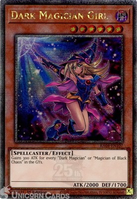RA04-EN107 Dark Magician Girl (7th artwork) : Quarter Century 
