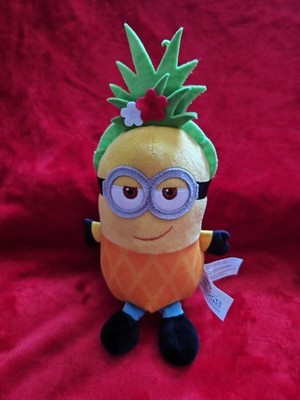 Minions Pineapple Tom Plüschtier 17 cm Breite,8 cm Tiefe,26 cm Höhe P 233