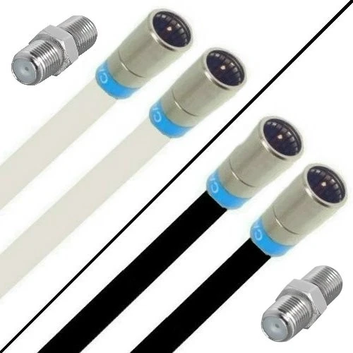 Fritz!Box 6670 6660 6591 6590 Cable Router Deluxe Anschlusskabel 8K +Verbinder