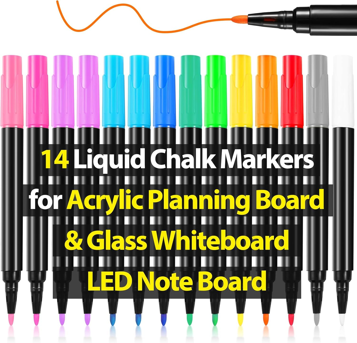 For Led Drawing Note Board Acrylic Calendar Planning Board