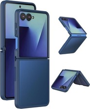 Samsung Galaxy Z Flip 7 2025 Case Matte Translucent Hard Back Soft TPU Bumpe