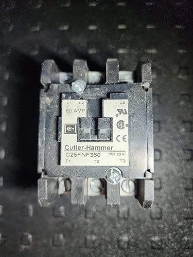 Cutler Hammer DP Contactor C25FNF360 - 60 Amp • 3 Pole • 220-240V Coil (5352)