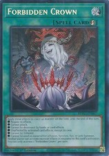 *** FORBIDDEN CROWN *** 1ST EDITION SECRET RA...