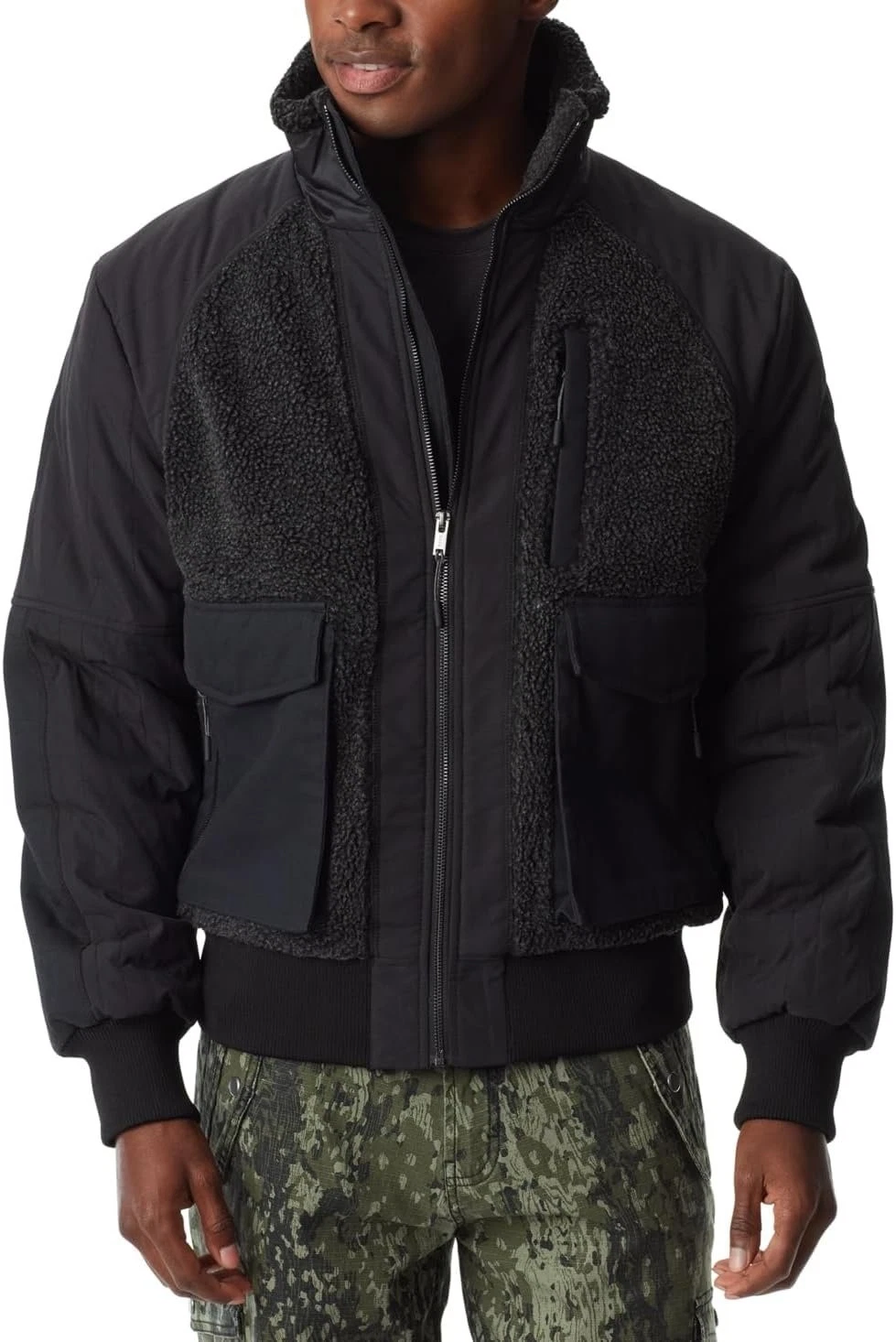 BASS OUTDOOR - Men’s mens Multi Combo Bomber Jacket Standard - product detail image 5