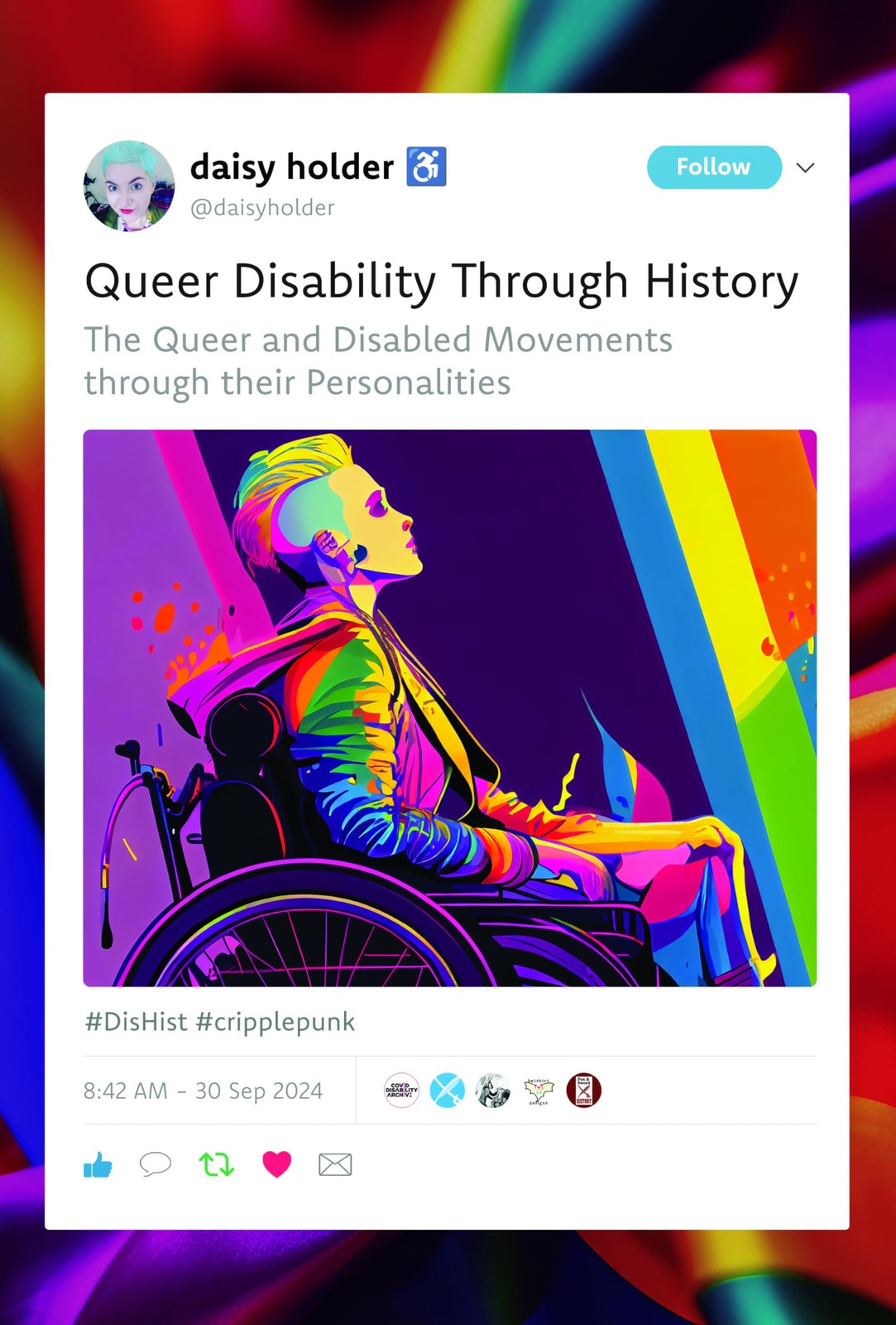 Queer Disability through History by Daisy Holder HARDBACK 9781399050579 - Image 6