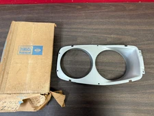 1965 FORD GALAXIE INNER HEADLIGHT DOOR BEZEL PANEL NOS 1225