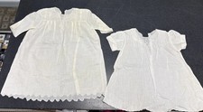 Victorian Christening or Baptism Gown and Dress Lot of 2