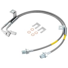 Racewill 2pcs Front Stainless Steel Brake Lines 89360s