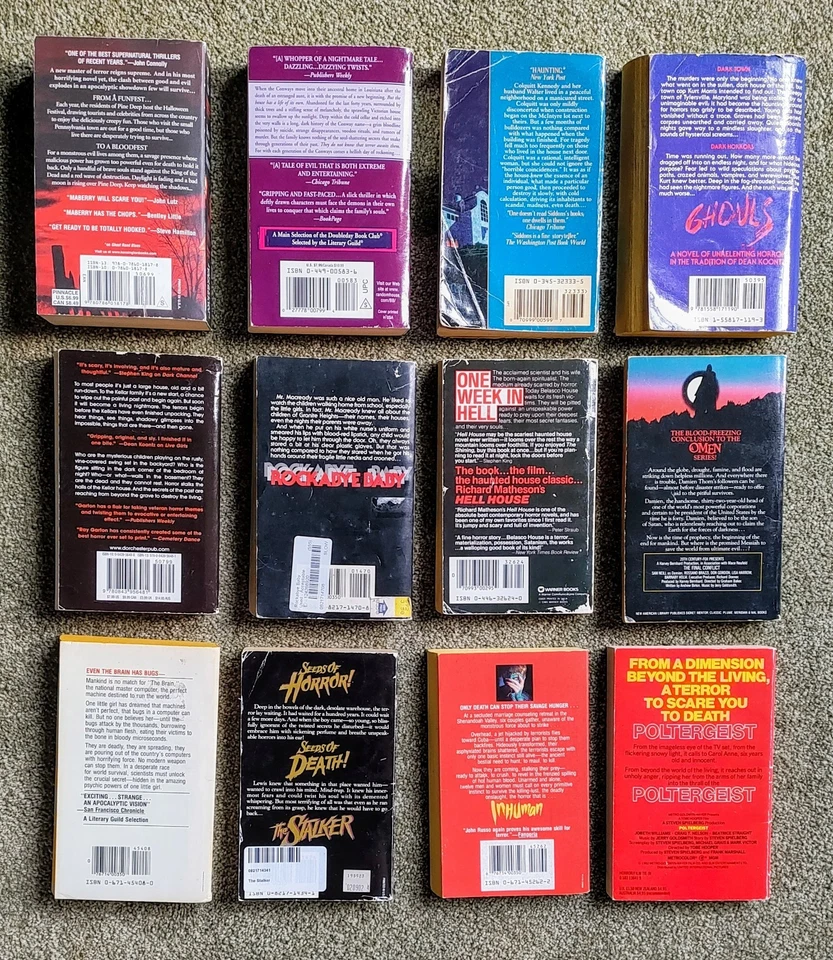 Horror Book Lot  (12) - Lee, Garton, Russo, Saul, Gresham, Matheson, Etc. - Image 2 of 4