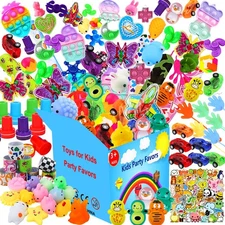 120 Pcs Party Favors for Kids Classroom Rewards Goodie Bag Fillers