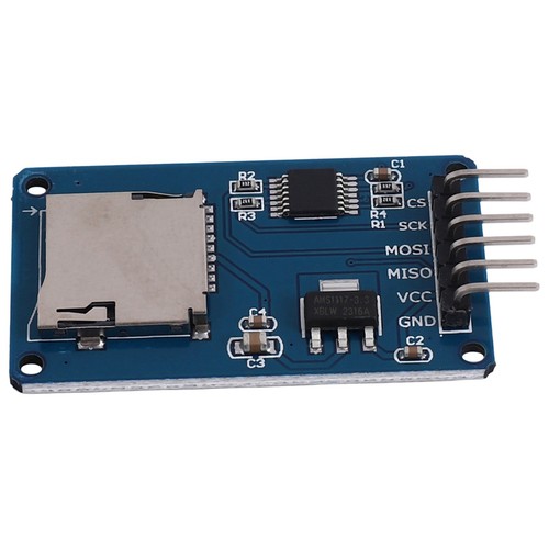 4X(SPI Reader Micro Speicher TF Karte Memory Card Shield Module fuer O3J1) - Afbeelding 3 van 6