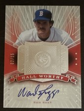 Wade BOGGS🔥2005 UD Hall Of Fame Baseball Silver Worthy AUTO #HW-WB1 2/15💥