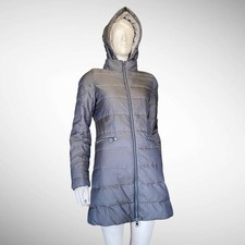 FENDI Light Down Monogram Printed Coat Size 42 S-M