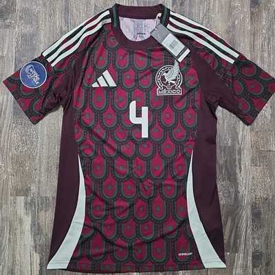 2024 Adidas Mexico Home Soccer Jersey Edson Alvarez Men Nations S League