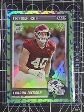 2025 Score A Treat Landon Jackson RC #87 Green Holo /399 w/bats