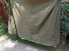 Vintage 1952 USGI OD Tent shelter half  Button-up — photo 4