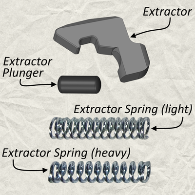 Remington 870, 1100, and 11-87 - Billet Extractor Kit (F16176