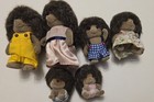 Calico Critters Pickleweeds Hedgehog Family of 6 w/twins Discontinued — photo 1