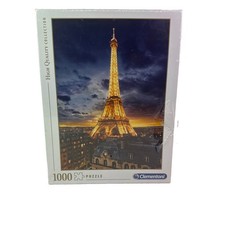 Clementoni: "Tour Eiffel" 1000 Piece Jigsaw Puzzle Eiffel Tower Pairs Landmark