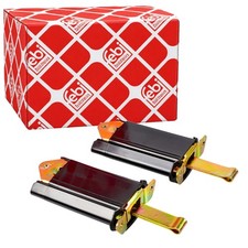 2x FEBI BILSTEIN T&uuml;rfeststeller T&uuml;rfangband VA HA f&uuml;r 190 W201 W124 W126