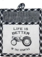 Kay Dee Designs Farmhouse Pocket Mitt, 8" x 10", Various