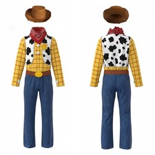 Woody Cosplay Costume Boys' Outfit Halloween Carnival Party Suit