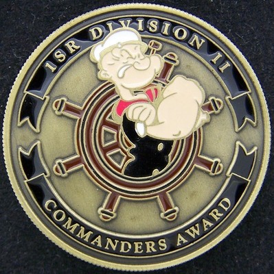 US Coast Guard USCG Auxiliary New York Jamaica Bay 1SR Division Challenge Coin
