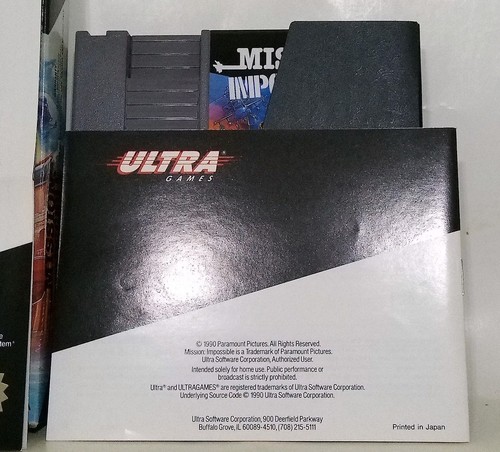 Mission: Impossible (Nes)(1990) CIB. Game, Box, Manual & Poster/Ad. Free Ship!!! - Picture 3 of 23