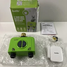 RainPoint 2-Zone Wifi Water Timer for Garden Hose, Smart Sprinkler Controller