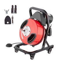 Drain Cleaner Machine 50FT x 1/2 Inch Manual ...