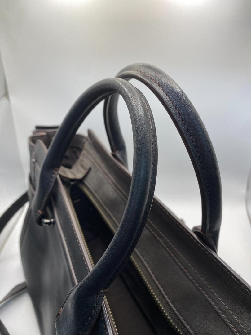 COACH Patchwork Leather Shoulder Bag Studs Flower… - image 9