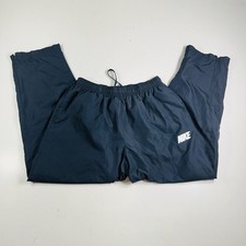 Nike Windbreaker Track Pants Navy Blue Vented Men  s Size XL