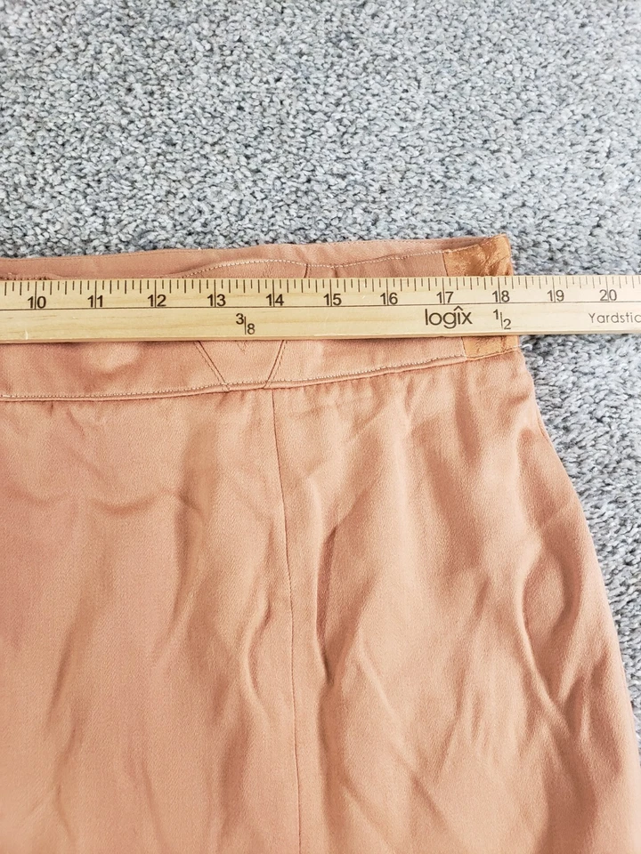 Falda acampanada plisada 100 % lana forrada talla 14 Louis Feraud vintage para mujer Foto 4 de 4