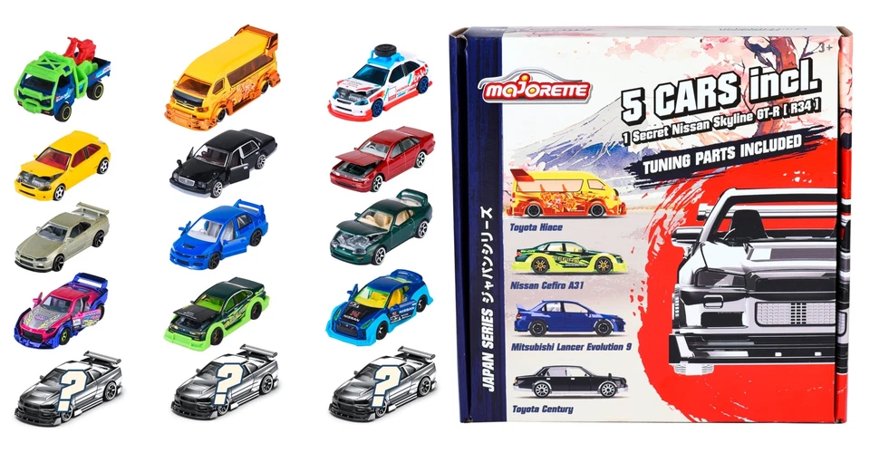 Majorette - Japan Series Bonus Pack Assorted