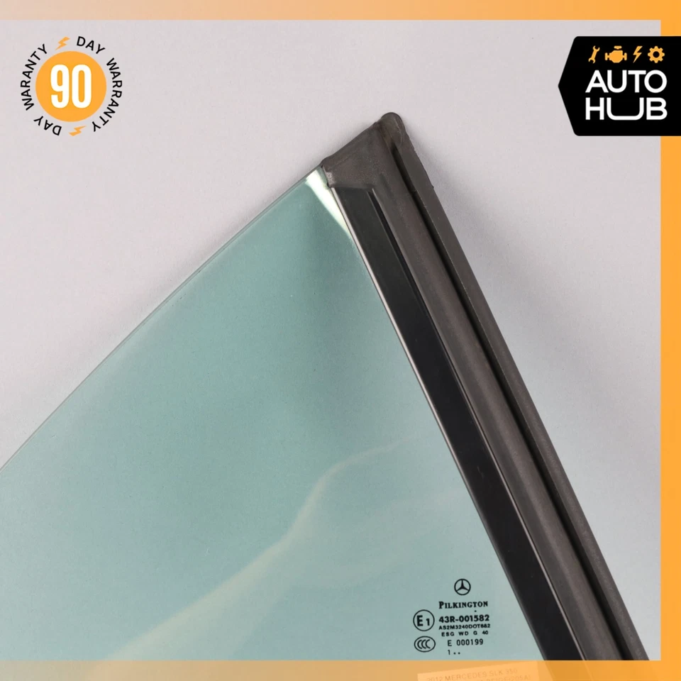 12-20 Mercedes R172 SLK350 SLK250 Cuarto de cristal trasero derecho OEM Foto 2 de 4