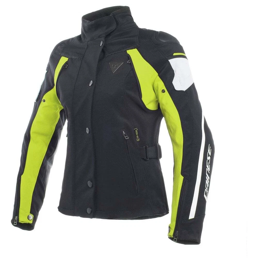 Dainese Rain Master Lady D Dry Black Gray Fluo Yellow New Fast Shipping