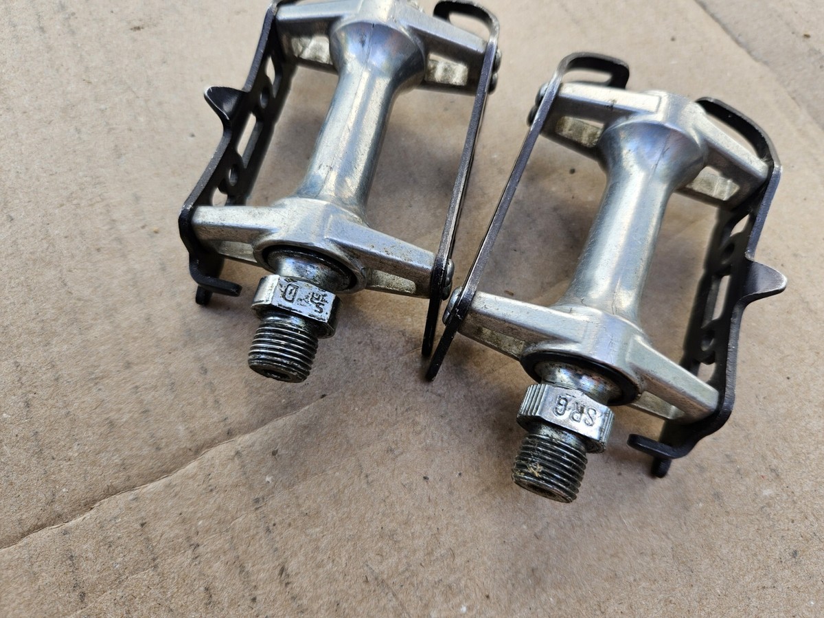 Vintage Sakae Ringo SR SP-100BL Road Bike Platform Pedals