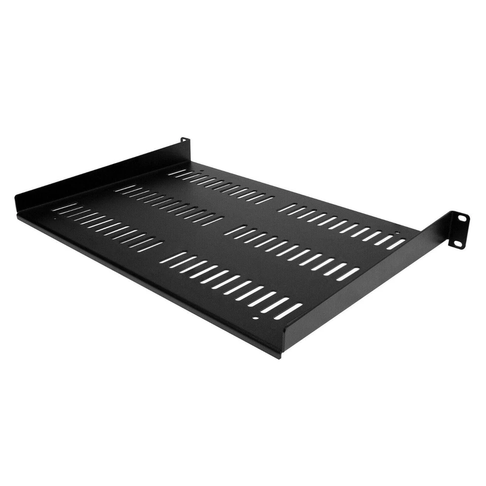 StarTech SHELF-1U-12-FIXED-V 1U Vented Server Rack Cabinet Shelf - Fixed 12" - Image 2 of 4