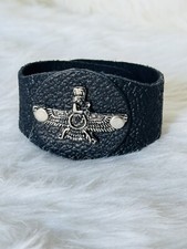 Unisex Farvahar Lederarmband 