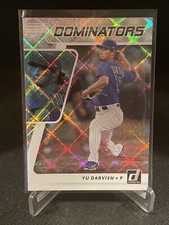 Yu Darvish SP 2021 Panini Donruss Dominators Diamond Parallel #DOM1 | Chicago
