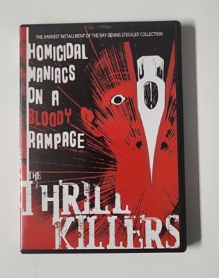 The Thrill Killers (DVD) Shriek Show  W/ Fast Free Shipping 